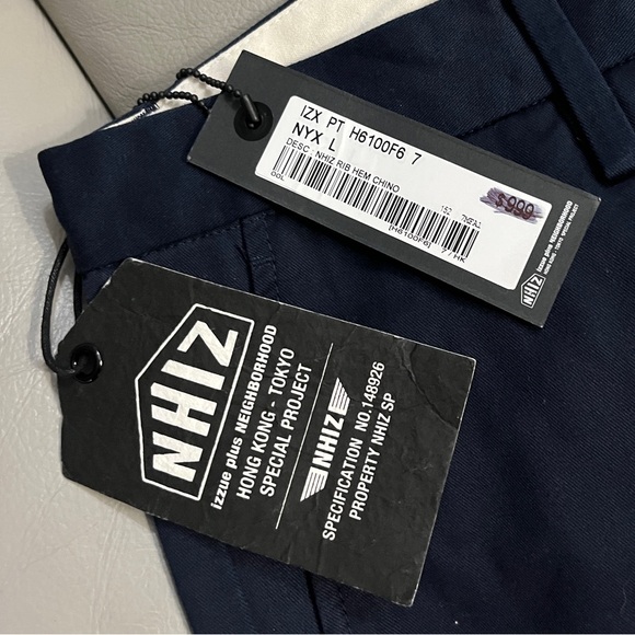 NWT - Neighborhood x Izzue Men's Chino Joggers - Size L - Picture 12 of 12